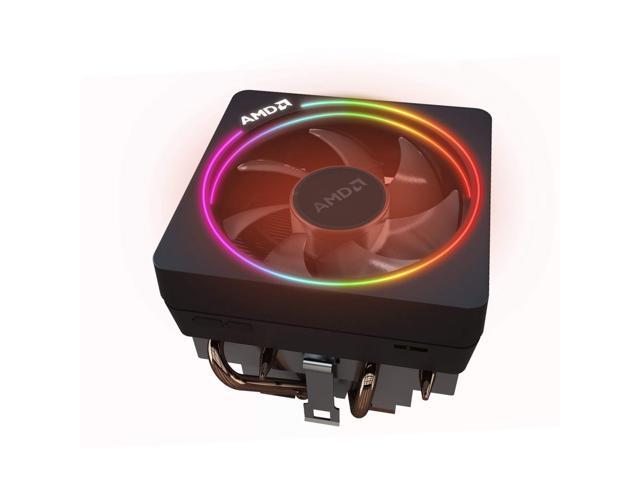 PC/タブレット PCパーツ AMD Wraith Prism LED RGB Cooler Fan from Ryzen 7 2700X Processor AM4 AM2  AM3 AM3 4-Pin Connector Copper Base Alum Heat Sink