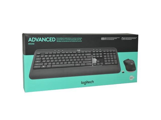 Logitech Mk540 Advanced Wireless Usb Spanish Keyboard And Mouse Set 920 008673 Newegg Com