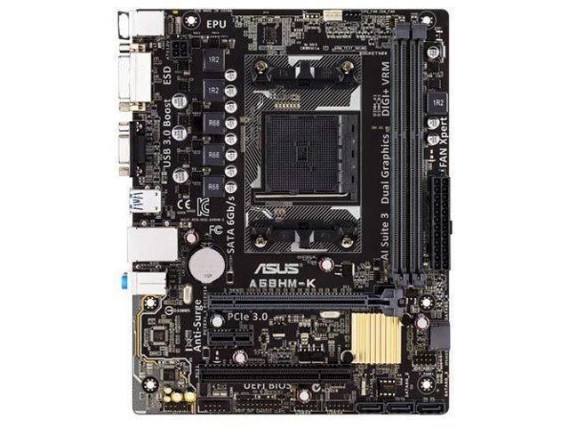 Refurbished: ASUS A68HM-K AMD FM2+ Socket A68H Chipset Micro ATX