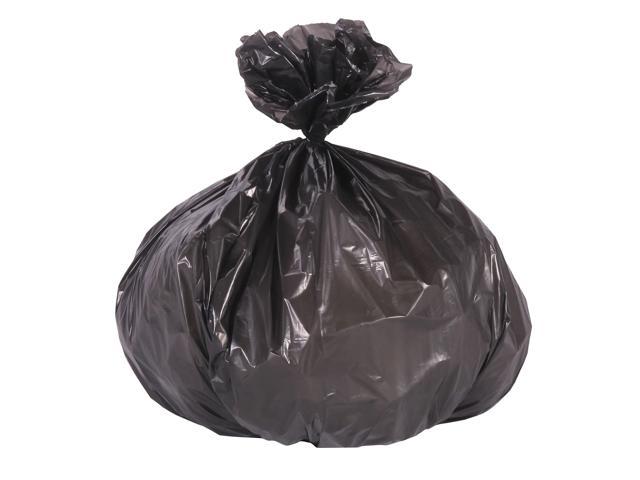 MyOfficeInnovations Trash bags 40-50 gal 40x48 High Dens 16 Mic Natural 10 RL/CT 