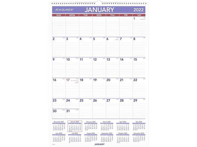 2023 Year At A Glance Calendar Crownflourmills Com Bank2home