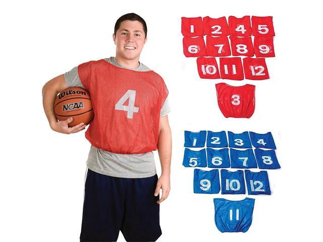 Spectrum Adult Numbered Mesh Pinnies W9659002