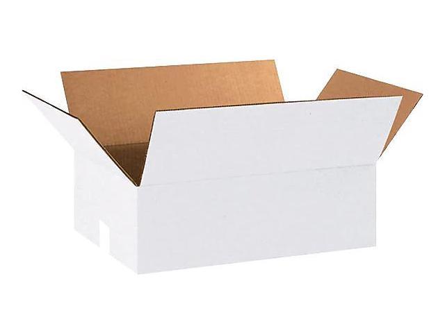 Photo 1 of Box Partners Corrugated Boxes 18" x 12" x 6" White 25/Bundle 18126W