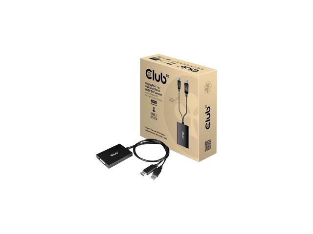 Club3D DisplayPort to Dual Link DVI-D HDCP ON version Active