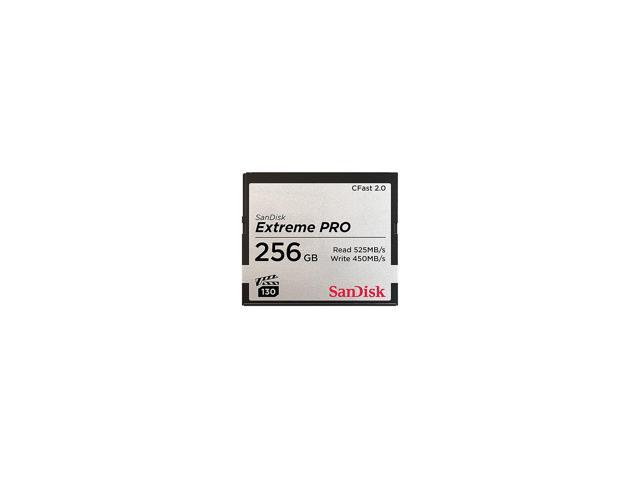 SanDisk Extreme PRO 256GB CFast 2.0 Memory Card #SDCFSP-256G-A46D