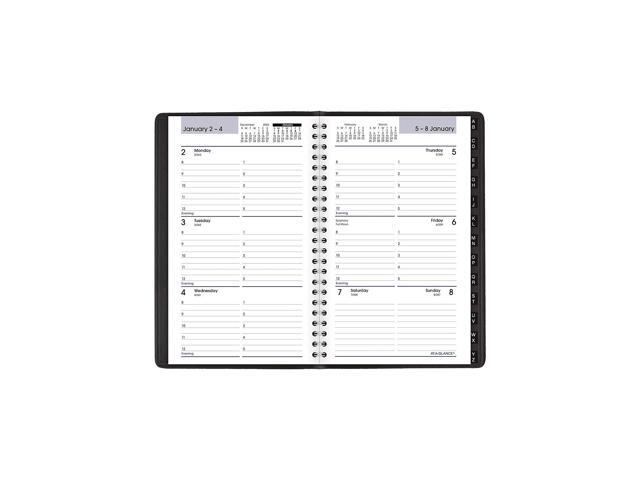 2023-at-a-glance-dayminder-5-x-8-weekly-appointment-book-black