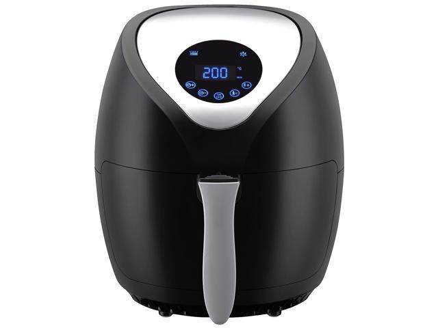 Emerald Air Fryer 1800 Watts w/Digital LED Touch Display & Slide out  Pan/Detachable Basket 5.2L Capacity (1804-5.0)