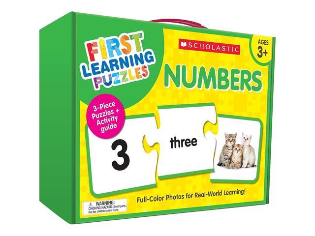 Scholastic 3-Piece First Learning Puzzles: Numbers (SC-863051)