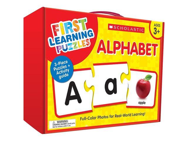 Scholastic First Learning Puzzles: Alphabet 26 Pieces (SC-863050)