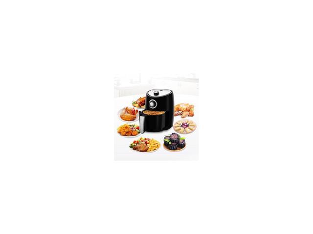 Emerald SM-AIR-1800 Compact Air Fryer 1000W 2.1 QT with Slide Out Pan &  Basket