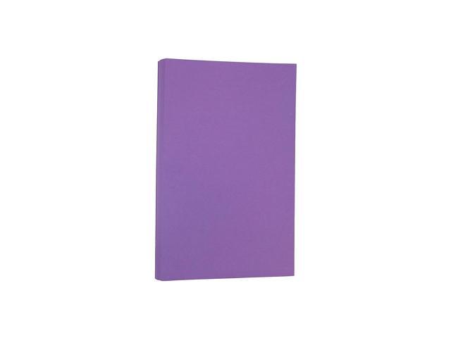 Jam Paper Recycled Legal Paper, 8.5 x 14, 24 lb Brite Hue Violet Purple, 100 Sheets/Pack