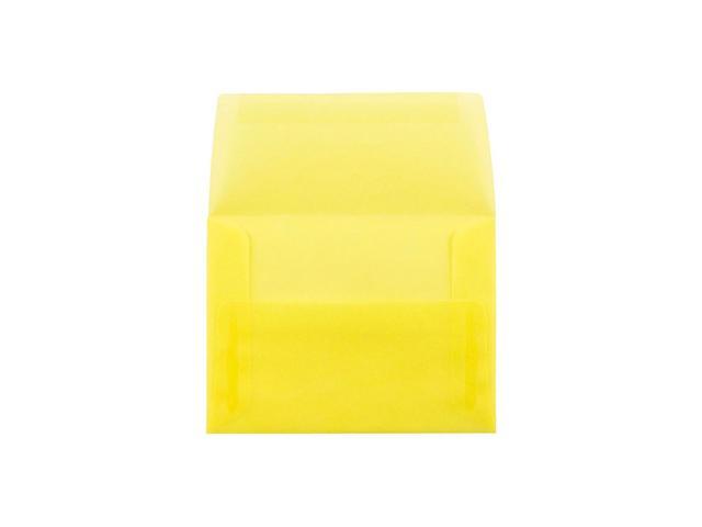 Jam Paper 4bar A1 Translucent Vellum Envelopes 3.625 X 5.125