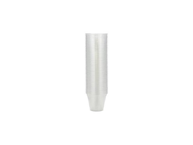 Dixie Clear Cold Plastic Cups, 9 oz, Squat (CC9TPP)