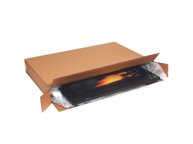 Photo 1 of Box Partners Side Loading Boxes 48" x 8" x 24" Kraft 10/Bundle HD48824FOL