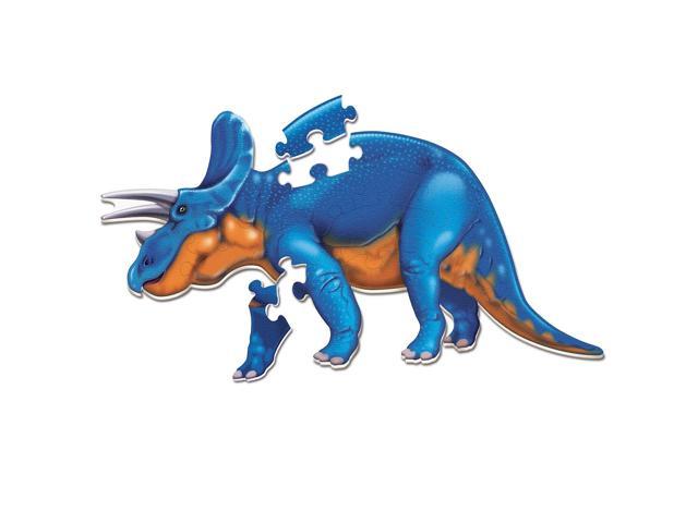 Photo 1 of Learning Resources Jumbo Dinosaur Floor Puzzle - Triceratops Discovery Toy