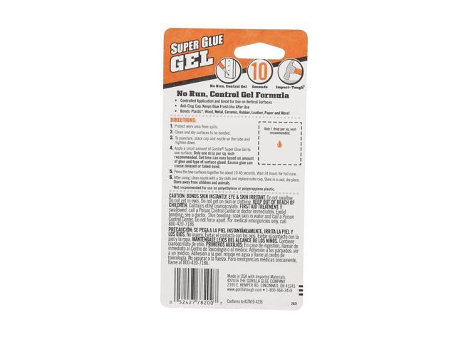 Gorilla Glue Co 2x3g Super Glue Gel 7820002 - Newegg.com