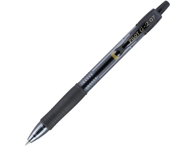 Pilot Gel Pen Retractable/Refillable Fine Point Black 31170 - Newegg.com