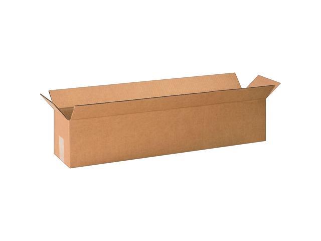 Photo 1 of The Packaging Wholesalers Long Corrugated Boxes 30" x 6" x 6" Kraft 25/Bundle