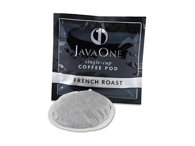 French Roast JavaOne Pod Coffee, Dark Roast Single Cup Coffee Pods