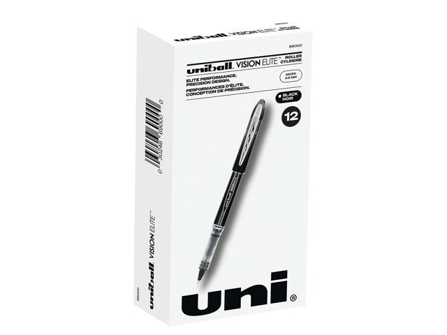 Sanford Uni-Ball Vision Elite Refillable Roller Ball Pen, Black Ink