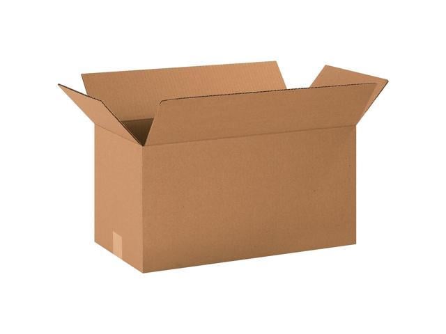 Photo 1 of The Packaging Wholesalers Long Corrugated Boxes 20" x 10" x 10" Kraft 25/Bundle