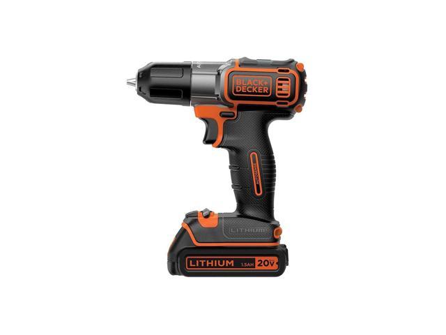 Black+Decker 20-Volt Drill/Driver with AutoSense Technology