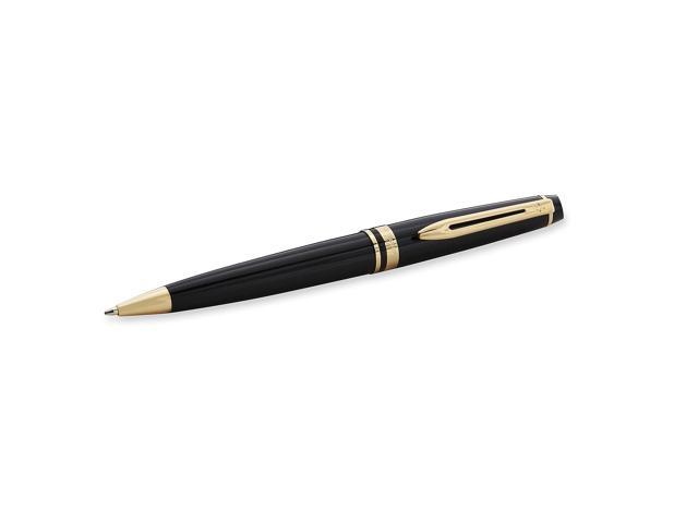 Waterman Expert Shiny Black/Gold Trim Ballpoint S0951700 - Newegg.com