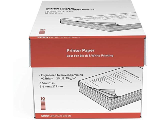 Myofficeinnovations 8.5 x 11 Printer Paper 20 lbs. 92 Brightness 500/Ream 10 Reams/Carton 135848