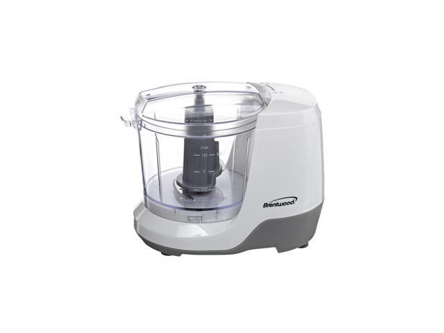 Brentwood Appliances MC-109W 1.5-Cup Mini Food Chopper (White)