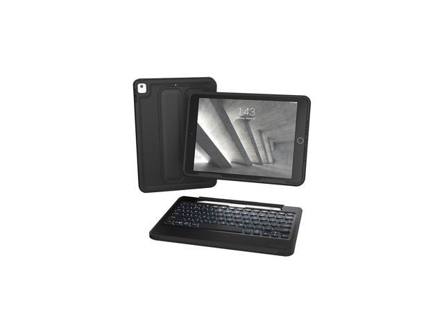 ZAGG 103104613 Rugged Book Polycarbonate Folio for 10.2" iPad Black