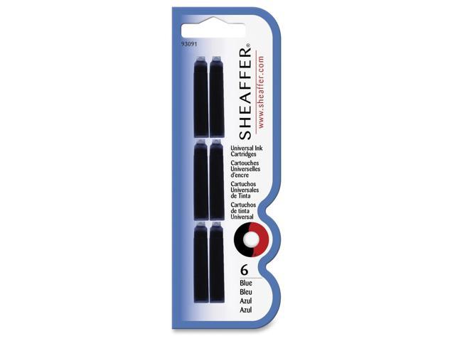 BIC Fountain Pen Ink Cartridge Refill 12/BX Black 93091
