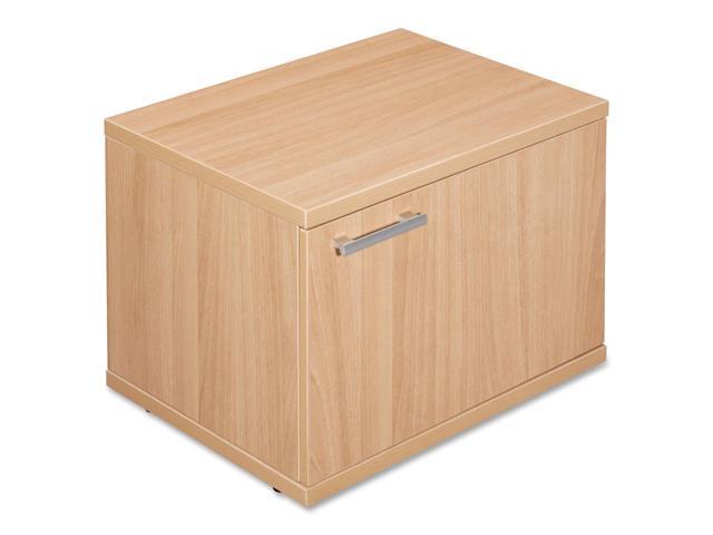 Lorell Low Storage Cabinet W Drawer 23 5 8 X17 3 4 X16 1 2 Latte