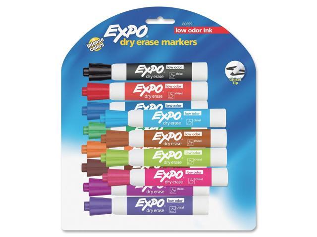 Photo 1 of Sanford Low-Odor Dry-erase Chisel Tip Markers