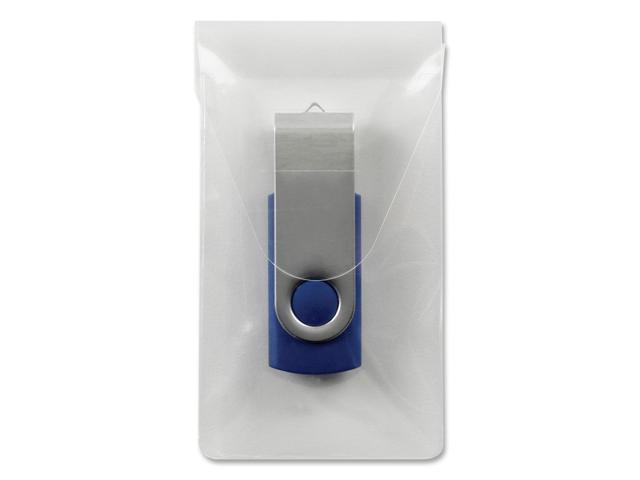 Smead 68150 Self-Adhesive Poly USB Flash Drive Pocket