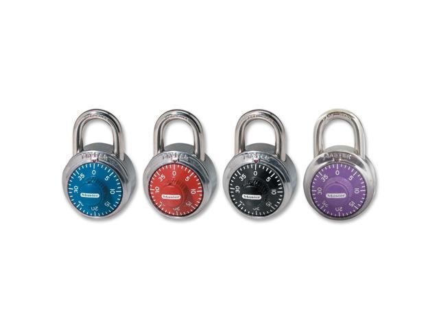 Photo 1 of Master Lock Colored Dial Combination Padlock 1 unitnot 4