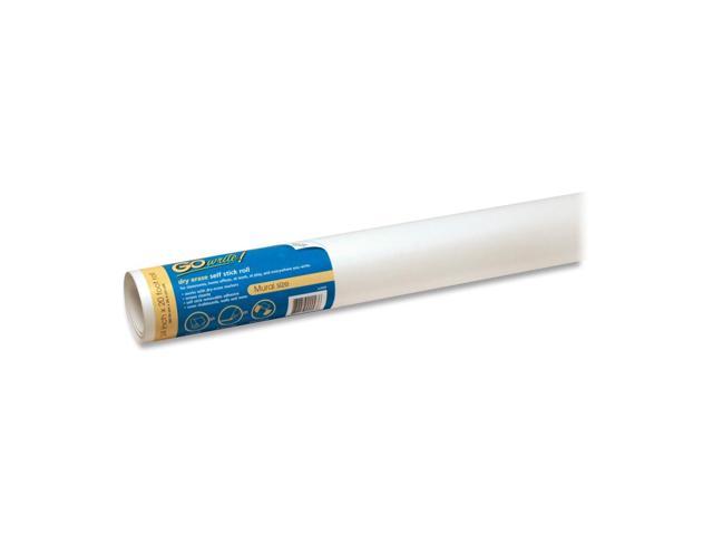 Pacon Dry-Erase Rolls Adhesive 24"x20' 1 EA White AR2420