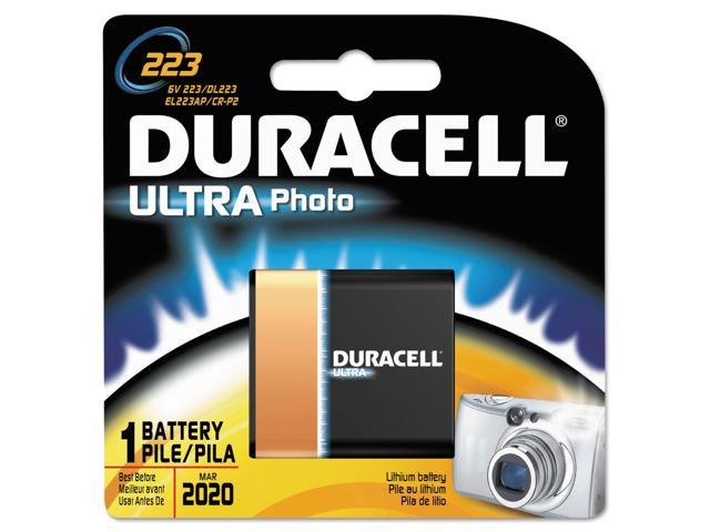 Duracell Photo 6 V Ultra Lithium batteries digital Cameras 223 DL223 