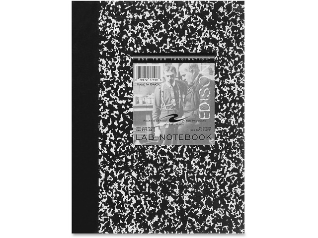 ROARING SPRING 77108 Lab Notebook,8 in. x 10 in.,Green - Newegg.com