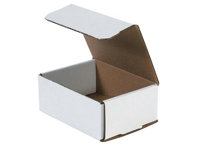 Photo 1 of SI PRODUCTS Corrugated Mailers 5" x 5" x 5" White 50/Bundle BSM555