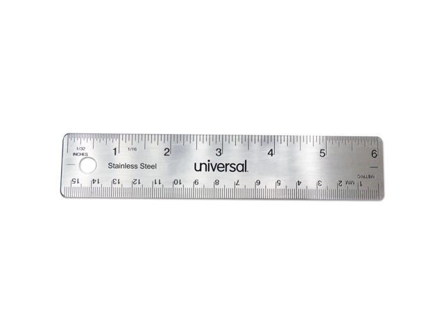 Universal Stainless Steel Ruler Standard/Metric 6