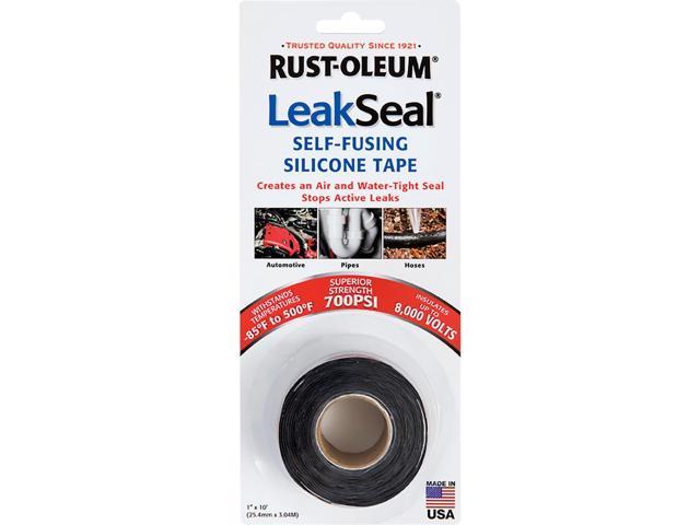 Rust-Oleum Leak Seal AUTOMOTIVE SELF-FUSING SILICONE TAPE 8,000V 700PSI REPAIRS 