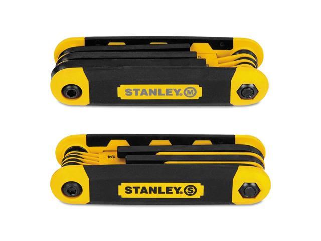 Stanley Folding Metric and Sae Hex Keys, 2/Pk STHT71839