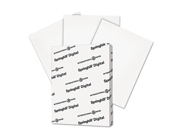 Springhill Digital Index White Card Stock 110 lb 8 1/2 x 11 250 Sheets/Pack