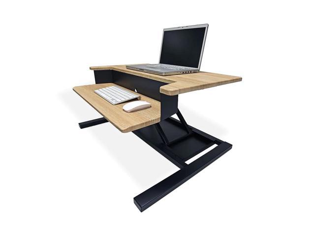 Electric Level Up Pro 32 Standing Desk Converter, Black