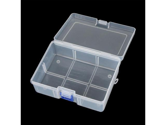 Small Multi-function 6.5in Plastic Tool Storage Box Case Adjustable Tray  F-170 