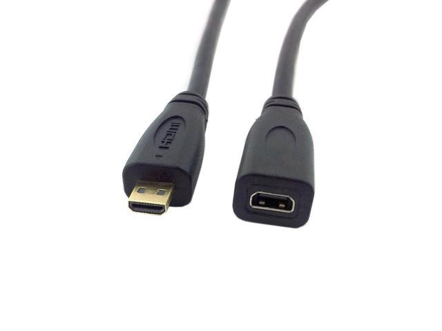 Useful 8 Styles HDMI Male to Female Extension Adapter Converter Micro Cable 