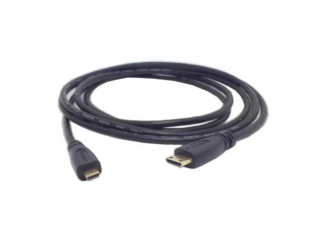 Micro Hdmi Male To Mini Hdmi Male Type D To D Cable For Samsung