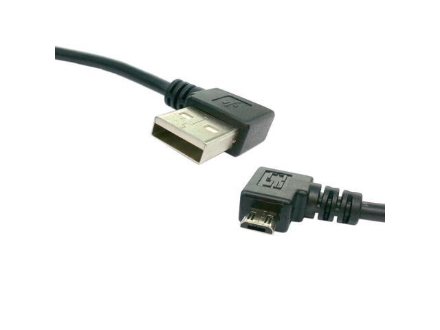 90 Degree Right Angled Micro USB Male Micro USB Charging Cable Right Angle