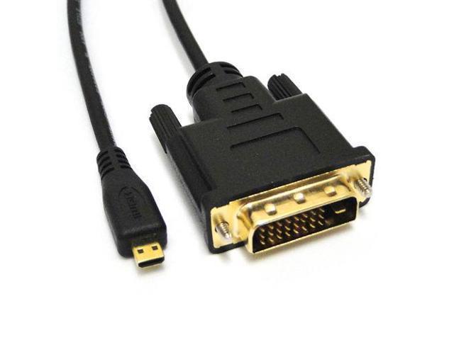 Eg _ Doonjiey 0.3/1/1.8m Vergoldet Micro HDMI zu DVI 24+1Pin Adapter Kabel Für 