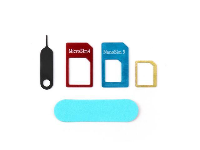 Colorful Aluminum Alloy Nano Sim Card To Micro Sim Standard Sim Card Adapter Converter With Ejection Pin For Iphone And Cell Phone Newegg Com - how to get tape in texting simulator roblox